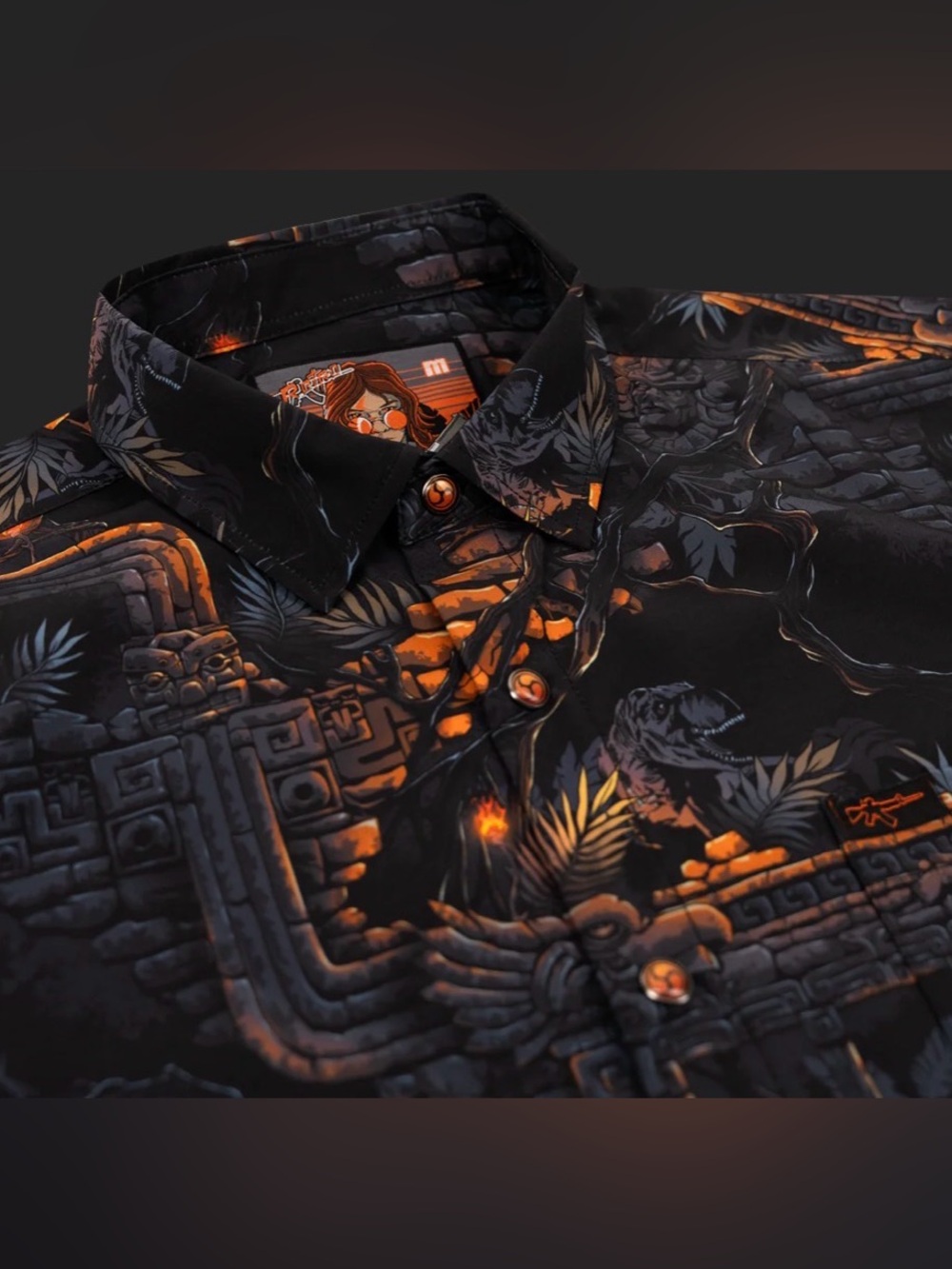 Retro Rifle The Croft Button Down - 4XL - Picture 2 of 11